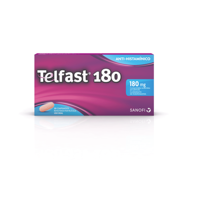 Telfast 180 Comprimidos Anti-histamínico Wells