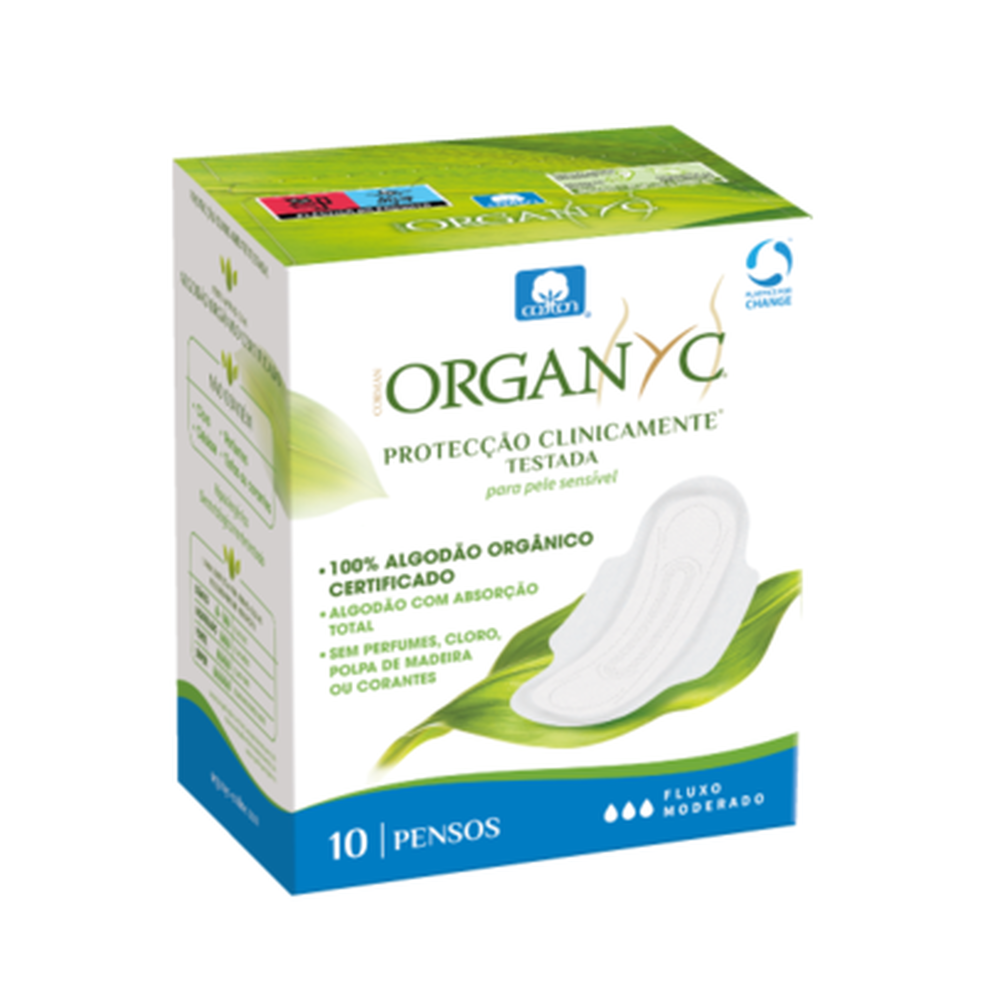 Pensos Higénicos com Abas Fluxo Moderado