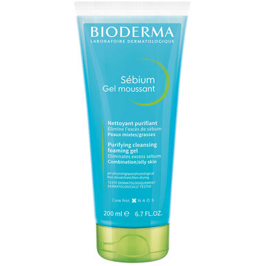 Gel de Limpeza Purificante Sébium Gel Moussant 200 ml Wells