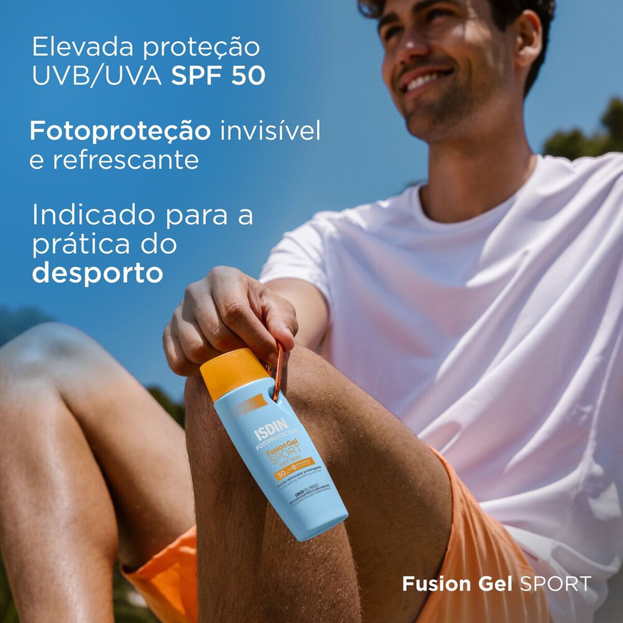 Protetor Solar Corpo Fusion Gel Sport SPF50