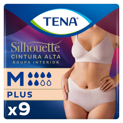 Cuecas Incontinência Silhouette Plus M Creme Cuecas Incontinência Silhouette Plus M Creme