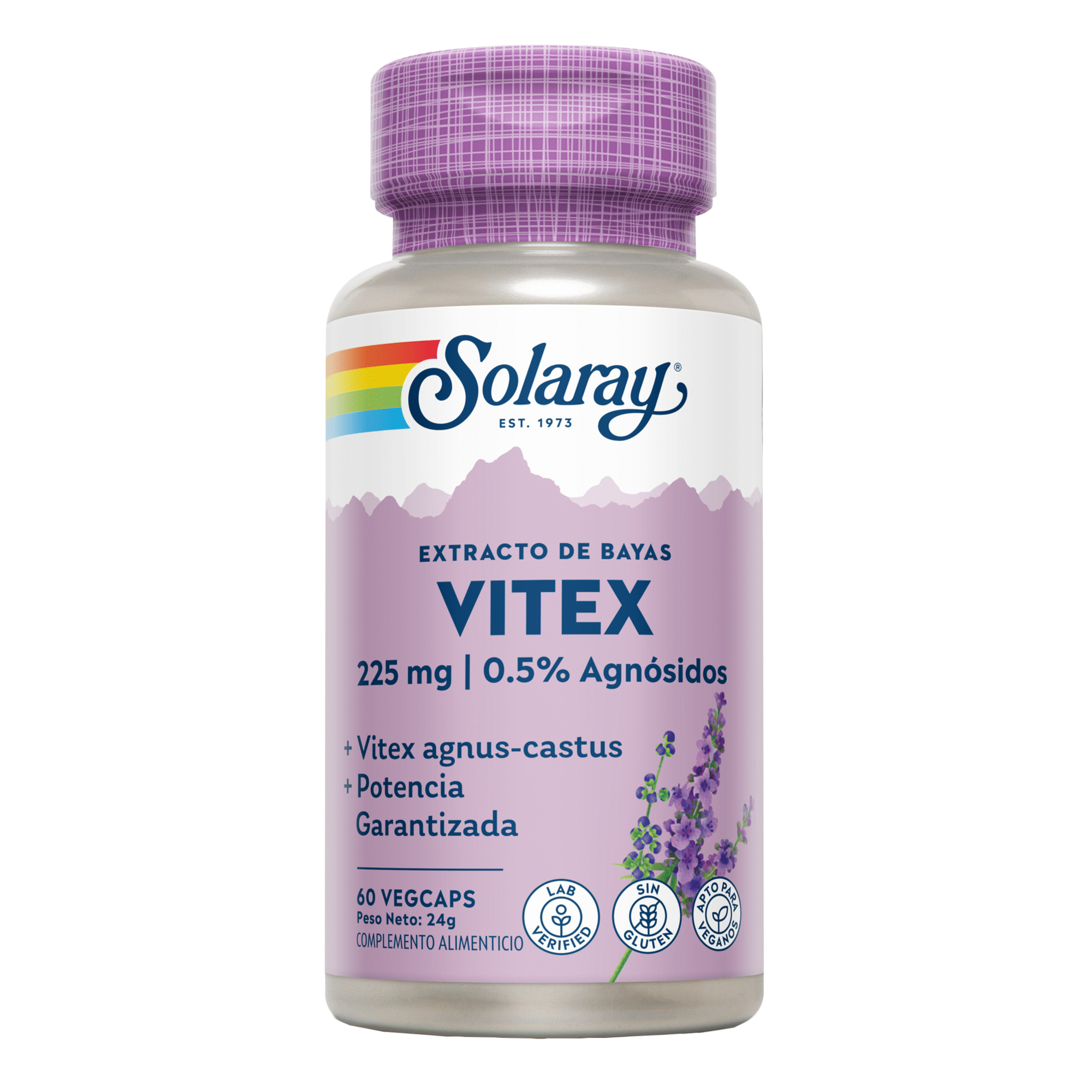 Extracto de Bayas Vitex 225 mg