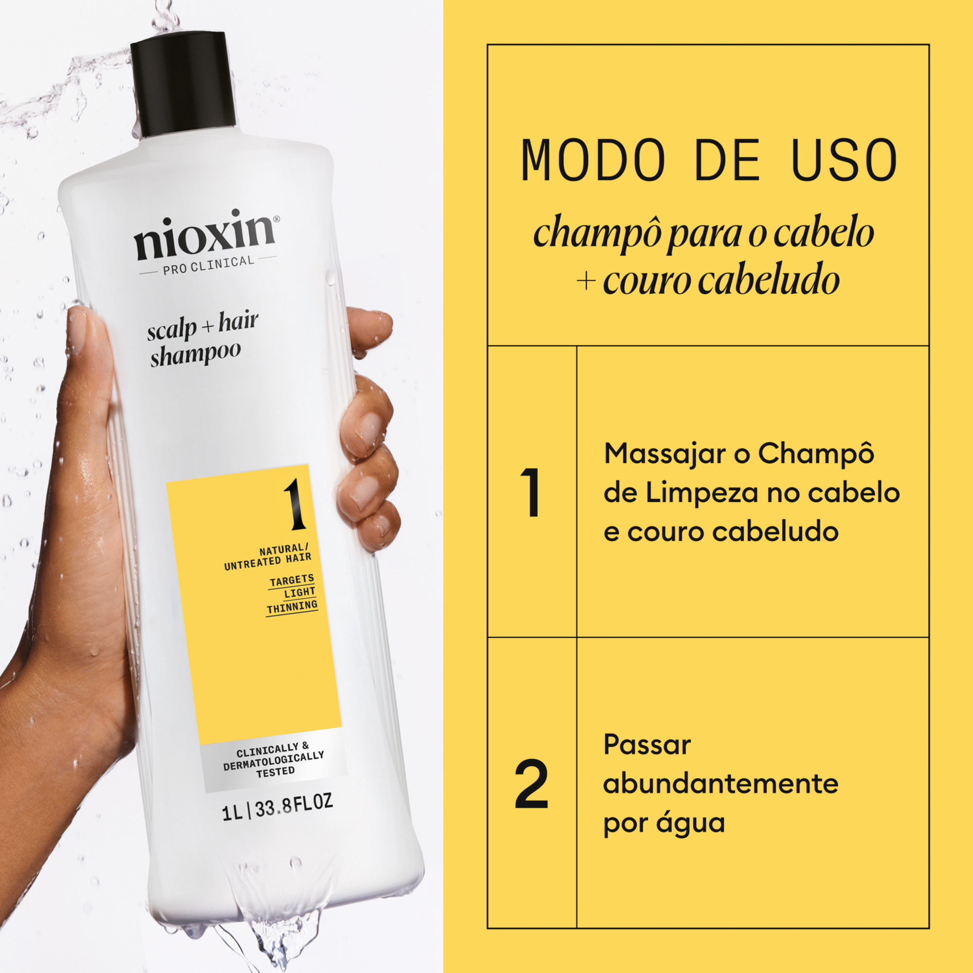 Scalp Hair Shampoo 1 Light Thinning