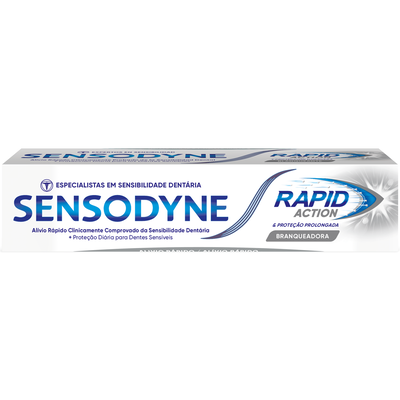 Pasta Dentífrica Rapid Action Branqueadora