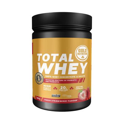 Proteína em Pó Sabor a Morango