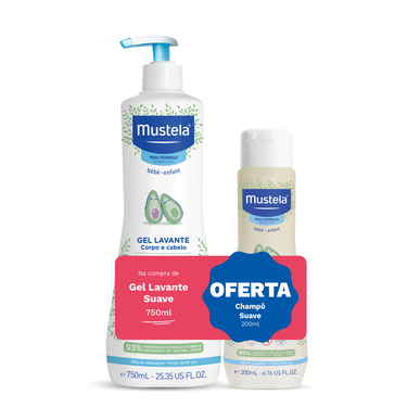 Gel lavante e oferta champô Wells