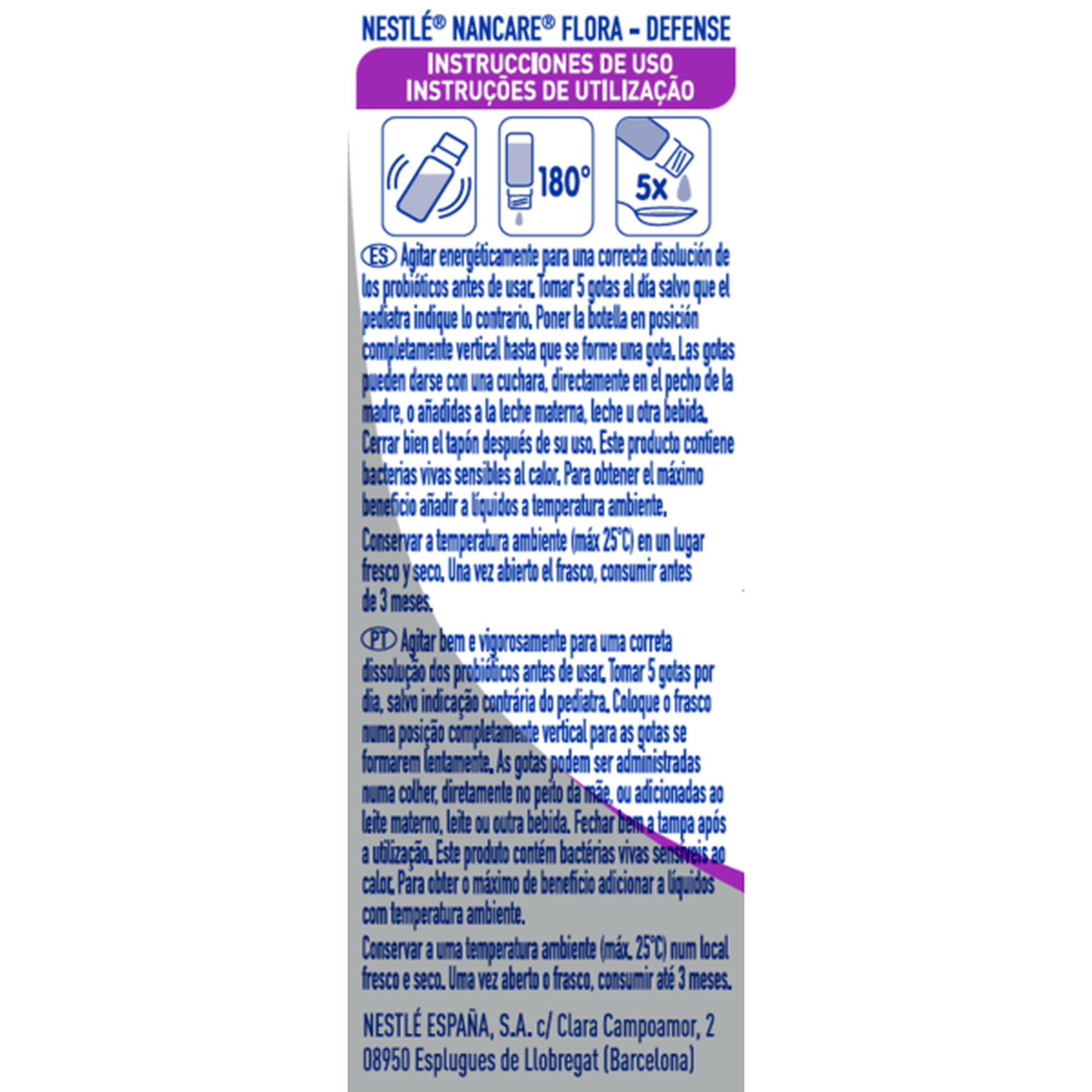 Gotas Alimentares Sistema Imunitário Crianças