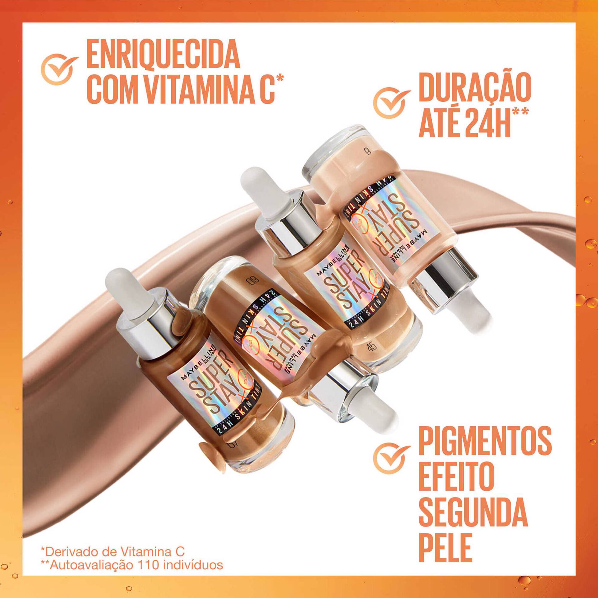 Base Líquida Super Stay 24H Skin Tint