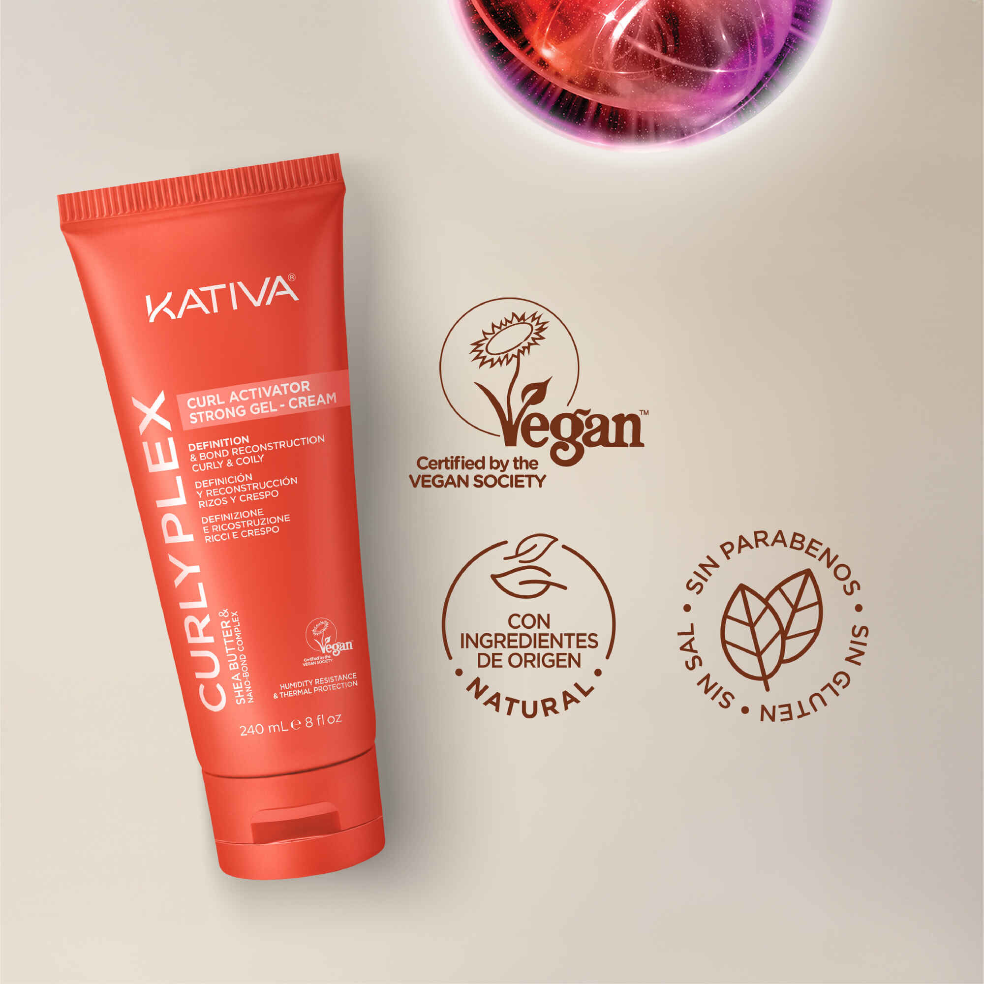 Curly Plex Curl Activator Strong Gel Cream