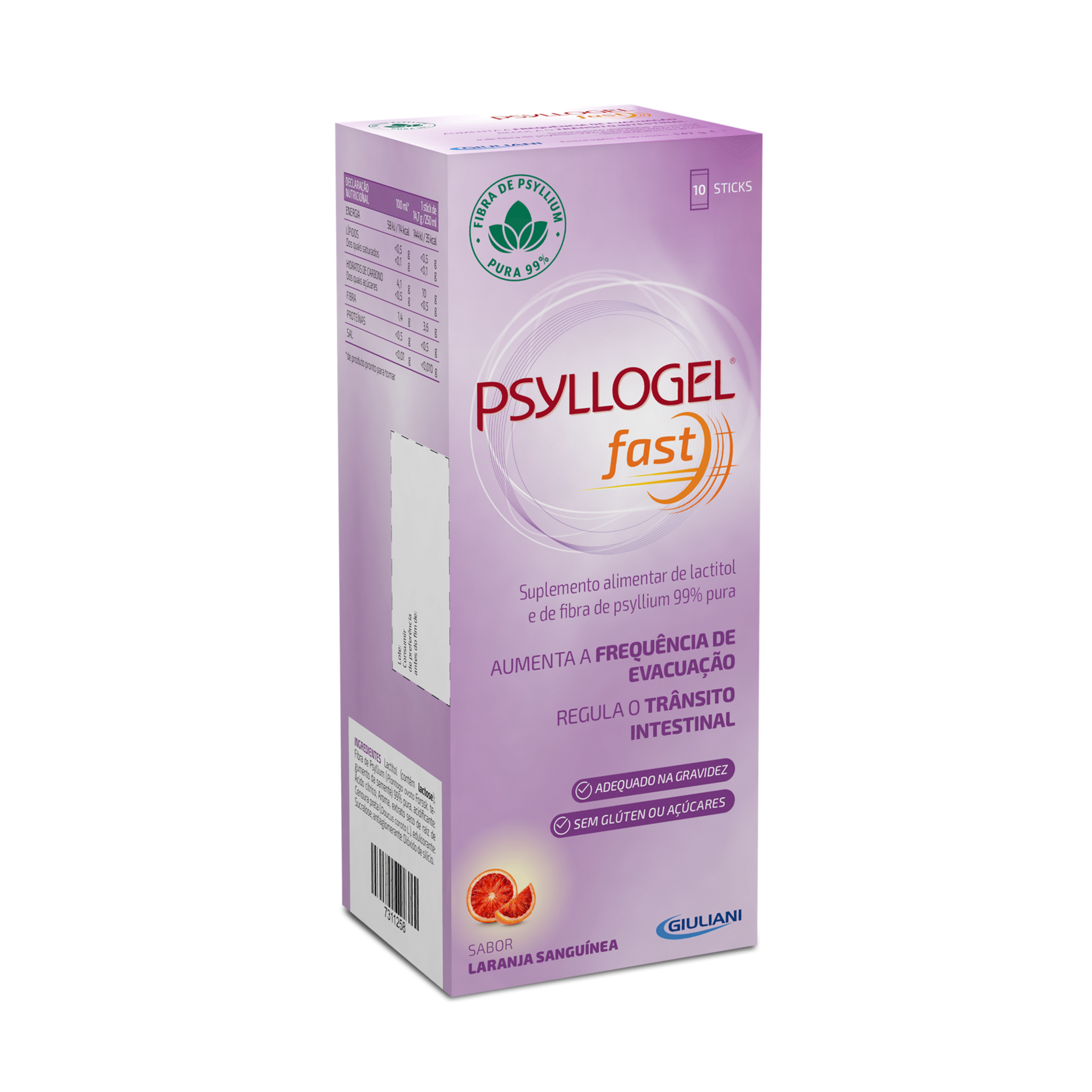 Suplemento Alívio da Obstipação Fast