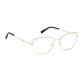 Armação Óculos Pierre Cardin Dourado 8867 Wells Image 3