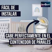 Baby Diaper Pail Odor Filter Wells Image 4