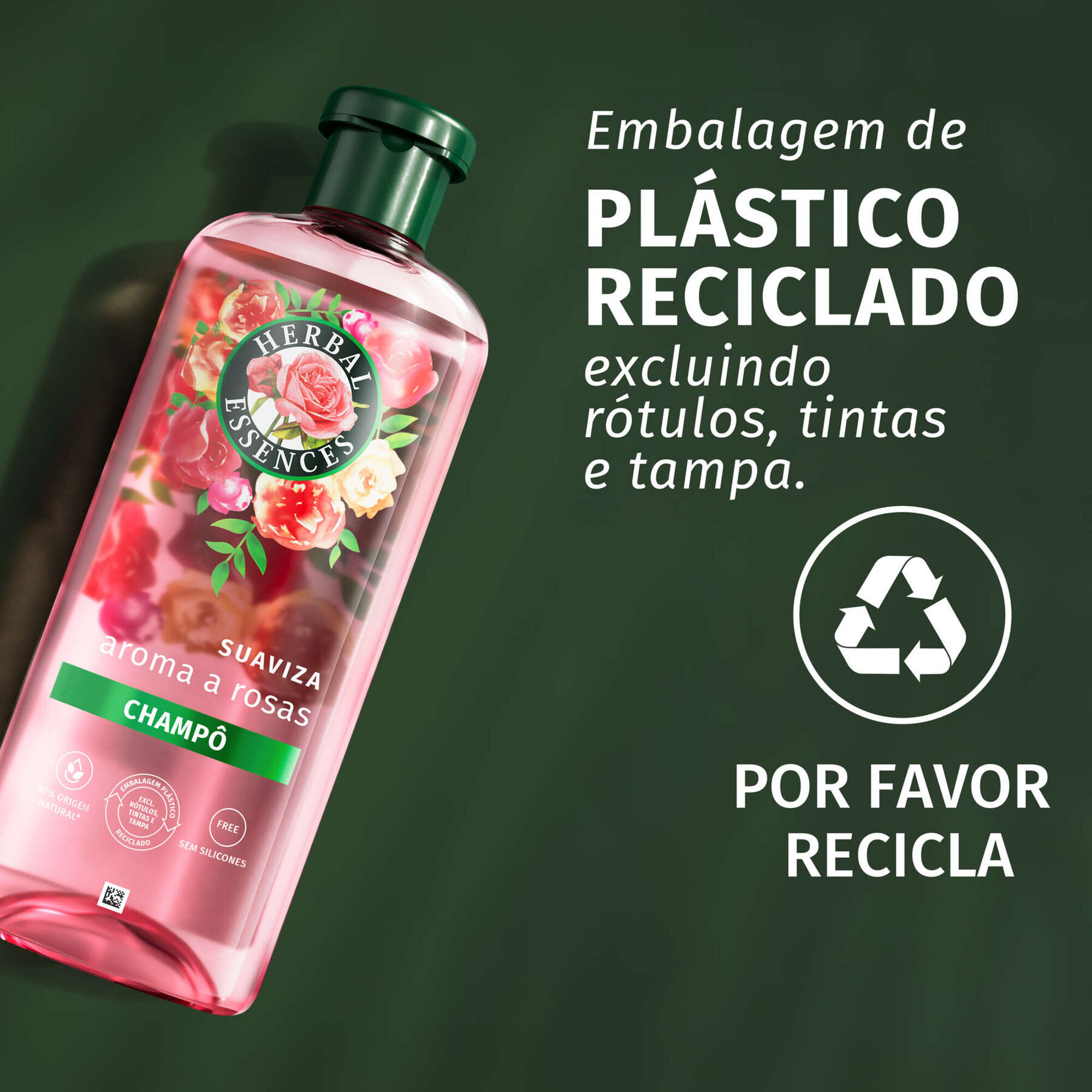 Champô Suaviza Aroma a Rosas