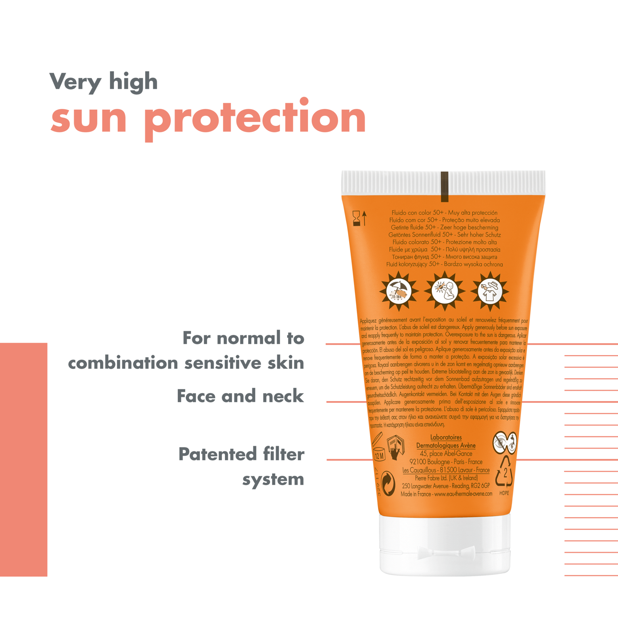 Sun Care Tinted Fluid Unifying SPF50+