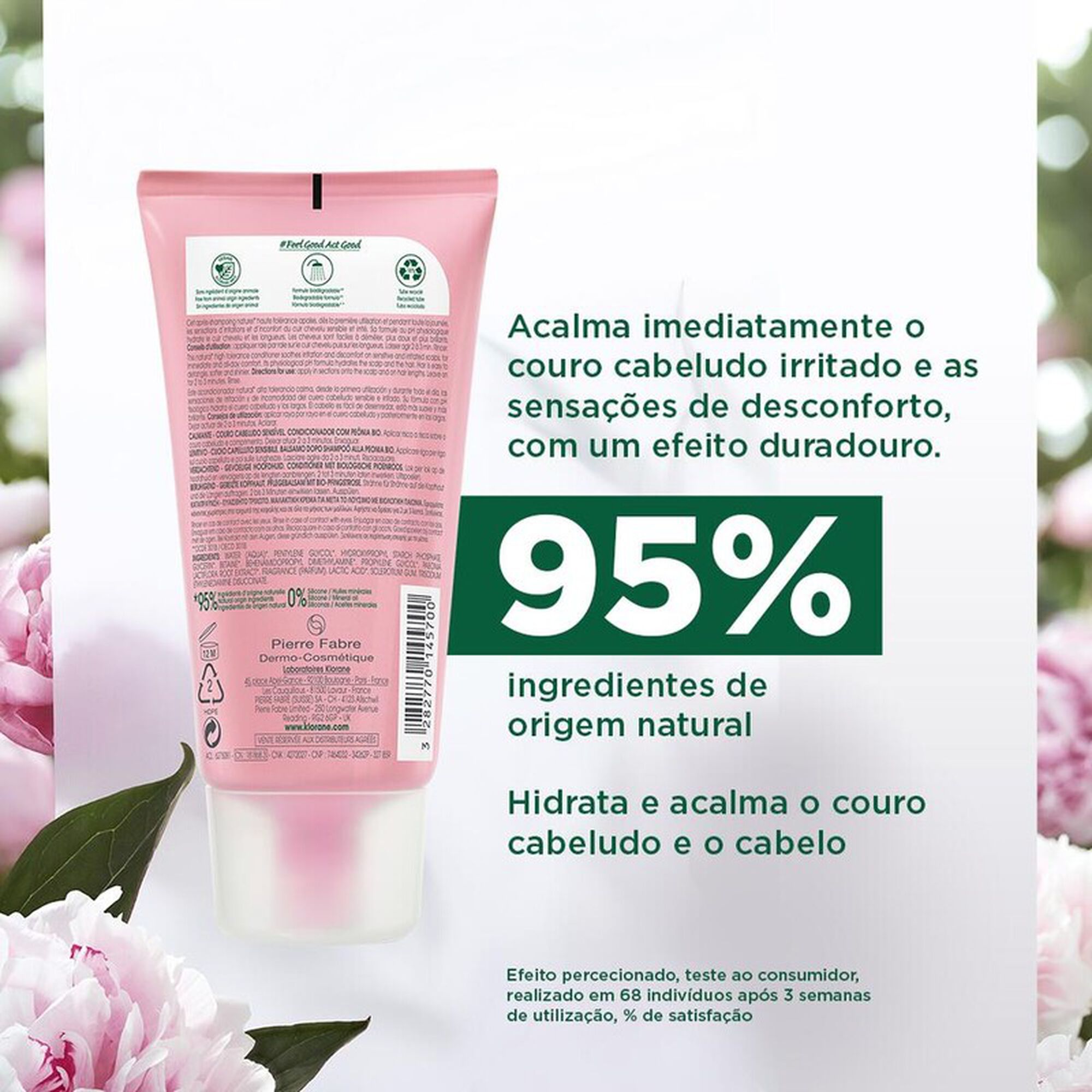 Pivoine Apaisant & Anti-Irritant Aprés-Shampooing