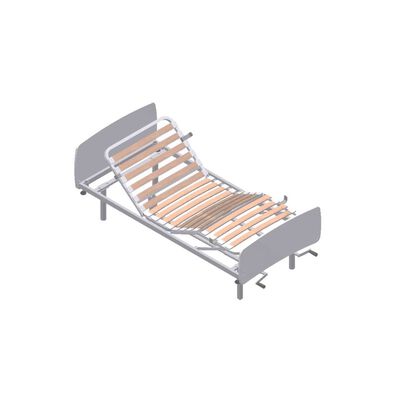 Cama Articulada Manual com Pés Fixos