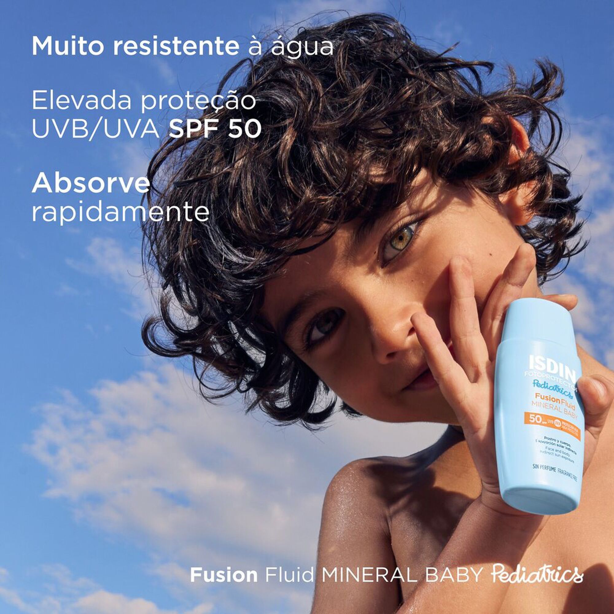 Protetor Solar Criança Rosto Mineral SPF50