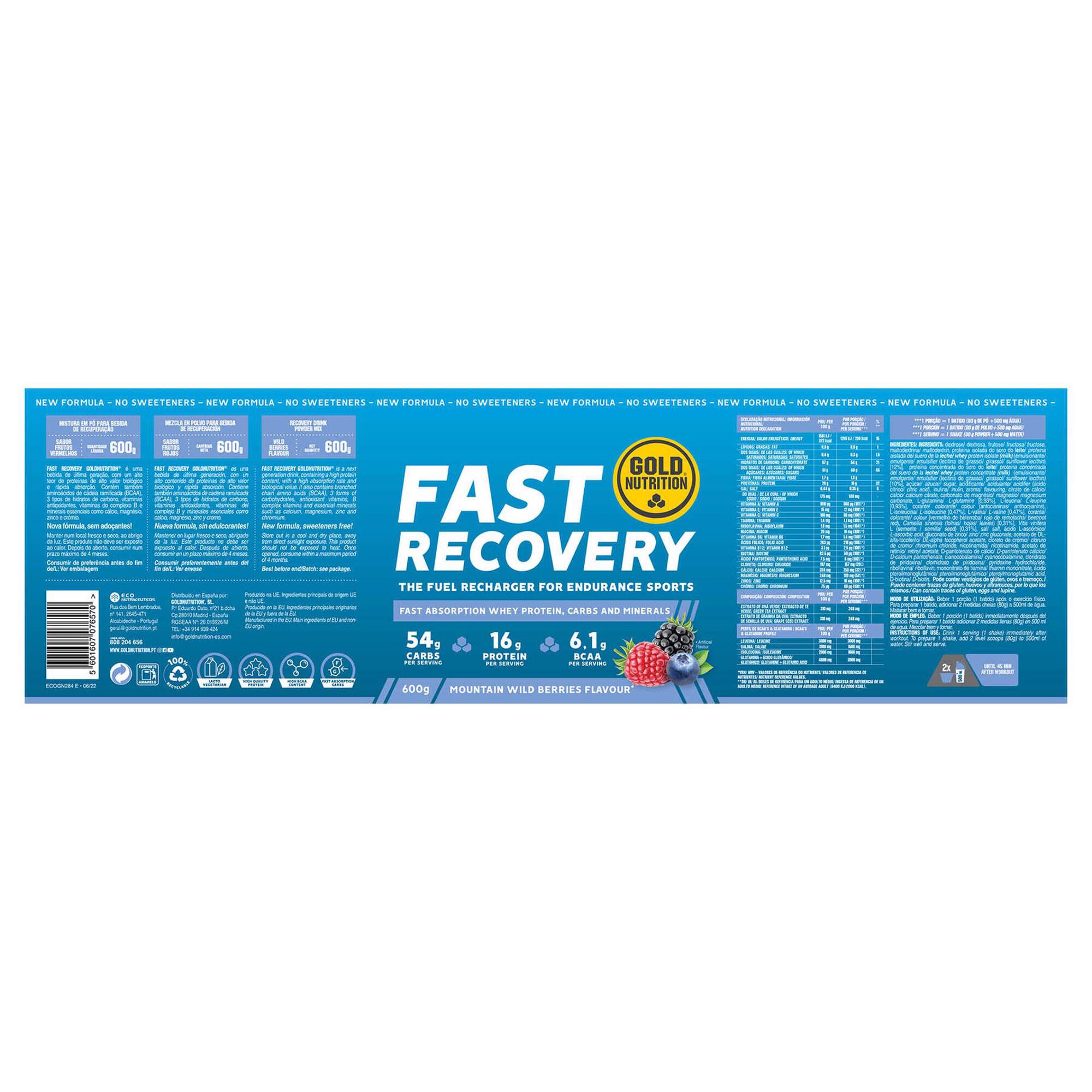 Fast Recovery Frutos Silvestres