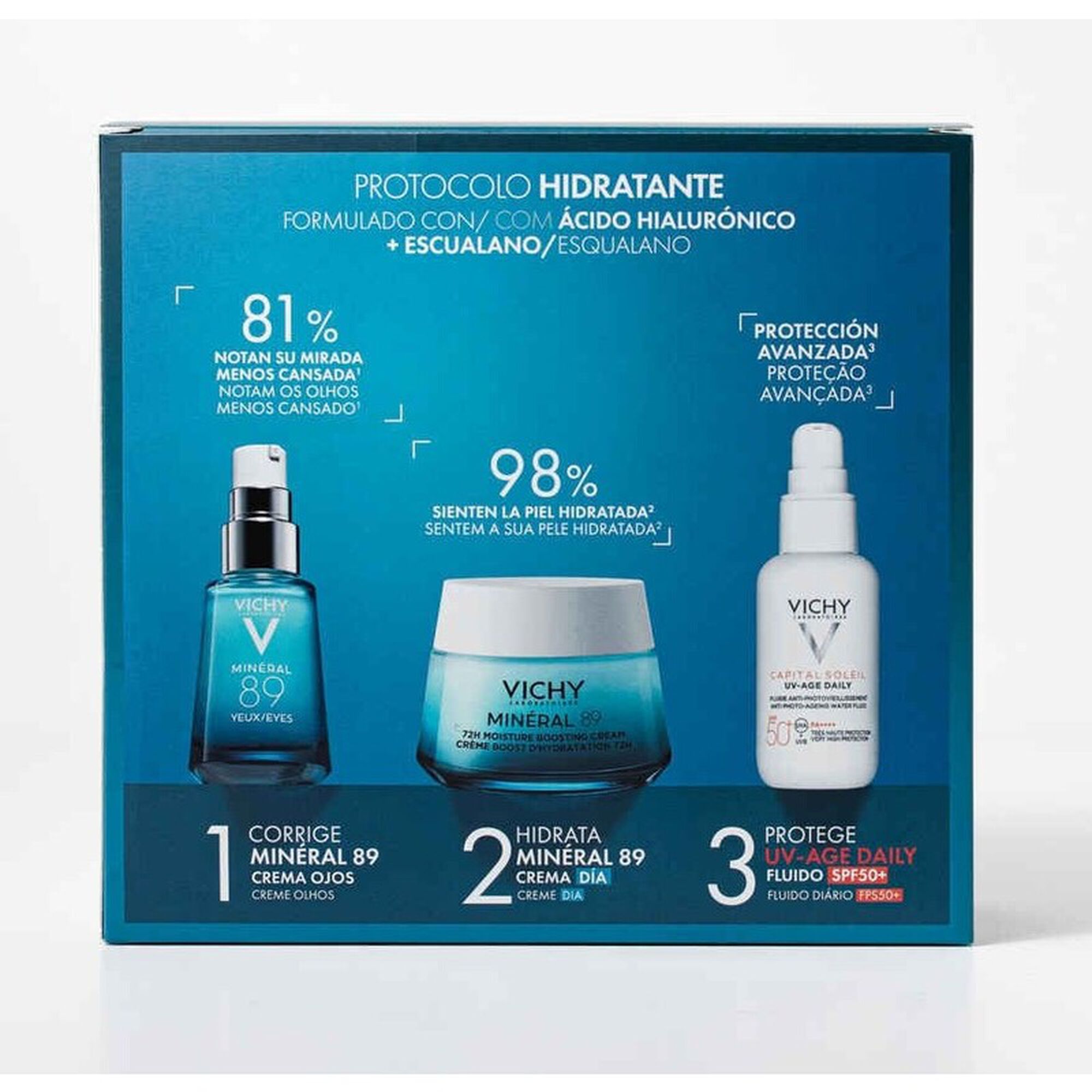 Pack Protocolo Hidratante Minéral 89