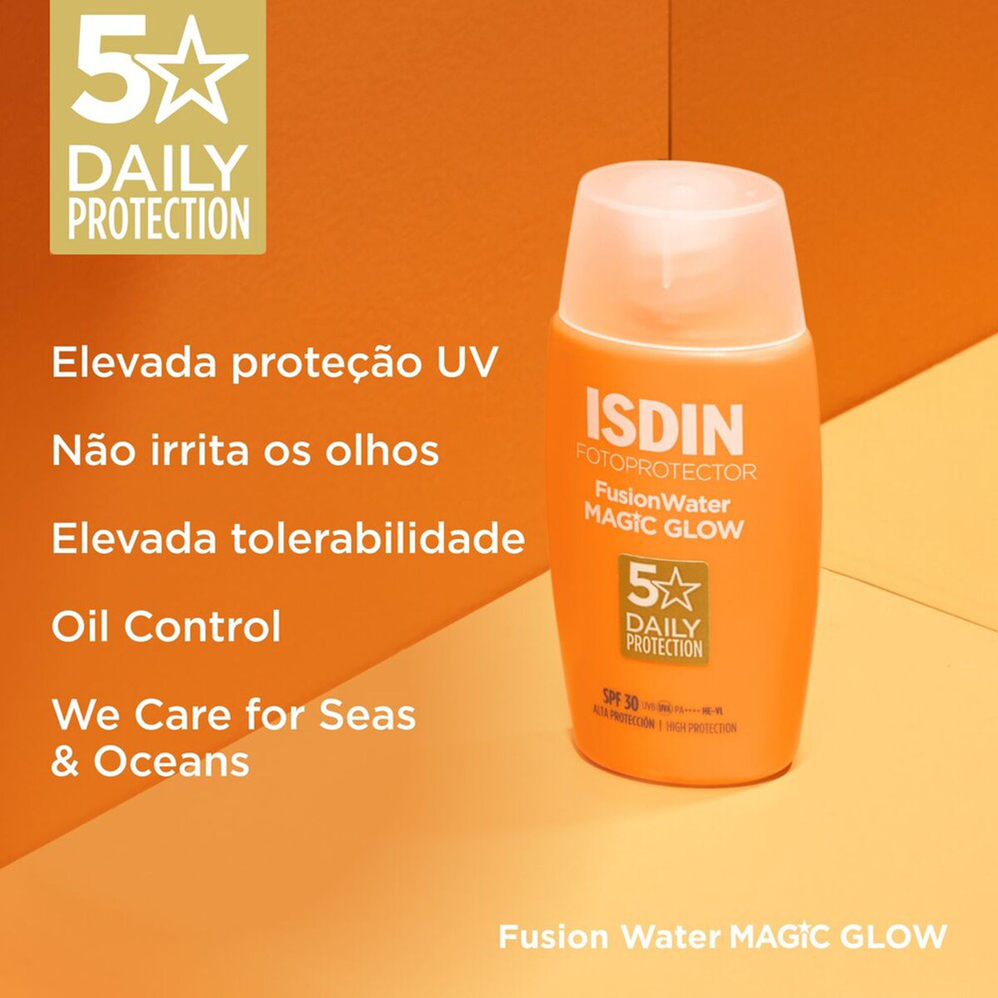 Protetor Solar FusionWater Magic Glow SPF30