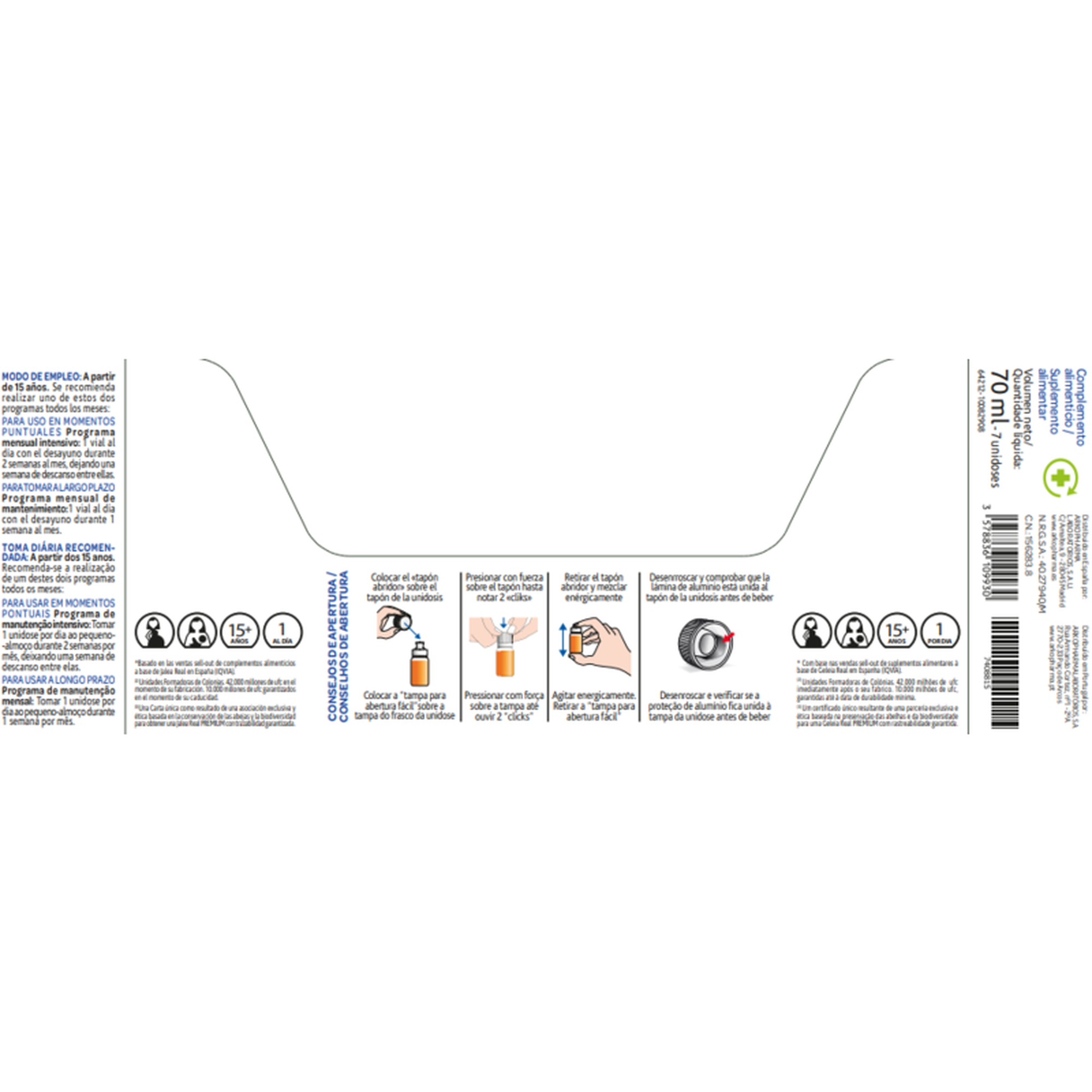 Geleia Real Probióticos Adulto