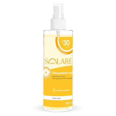 Óleo Protetor Sol Corpo Rosto SPF 30 Óleo Protetor Sol Corpo Rosto SPF 30