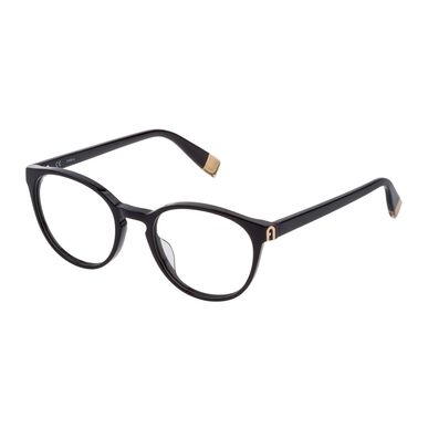 Armação Óculos Furla Preto VFU393N Wells