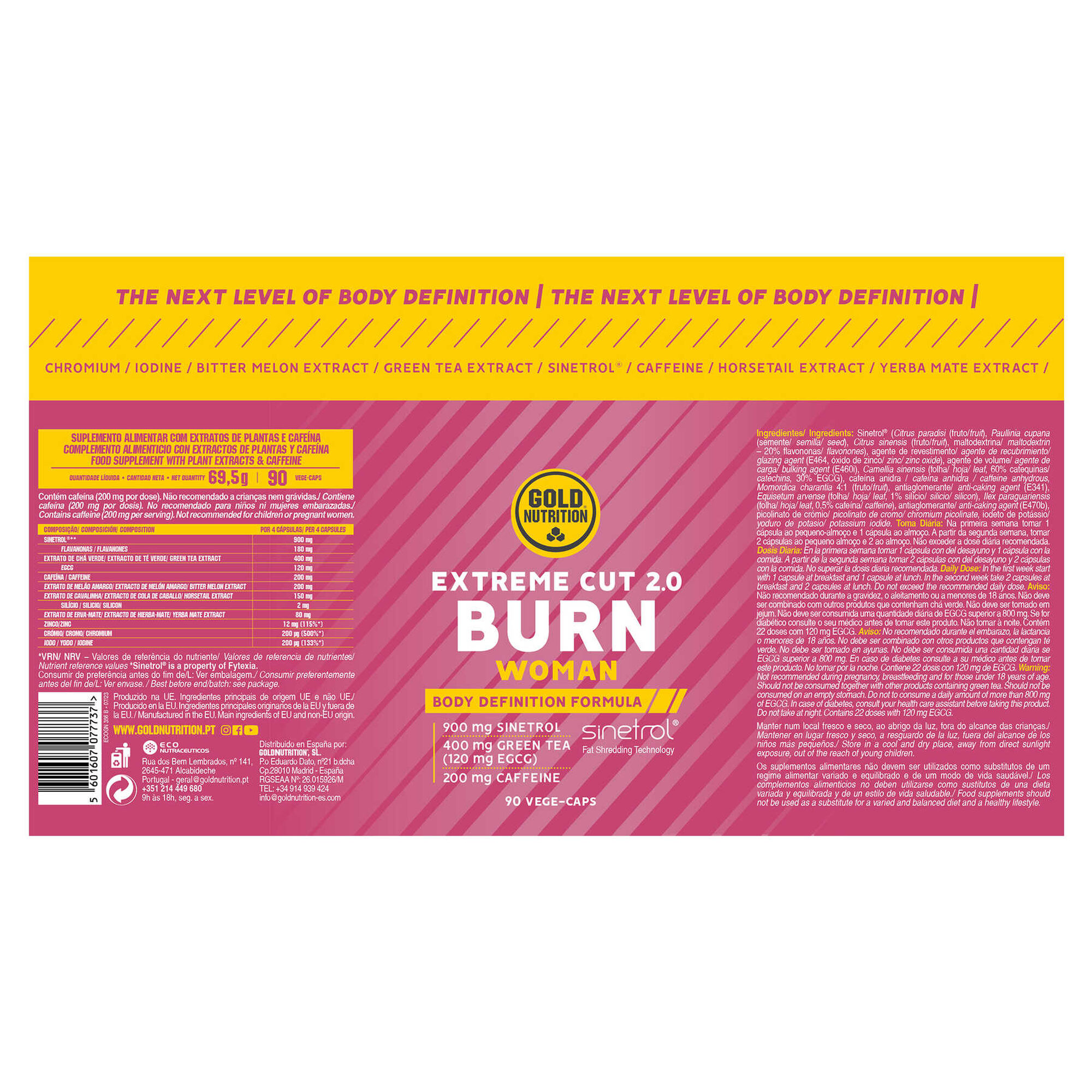 Suplemento Termogénico Burn Woman
