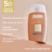 Protetor Solar Fusion Water Color Magic SPF50 Medium 50 ml Wells Image 2