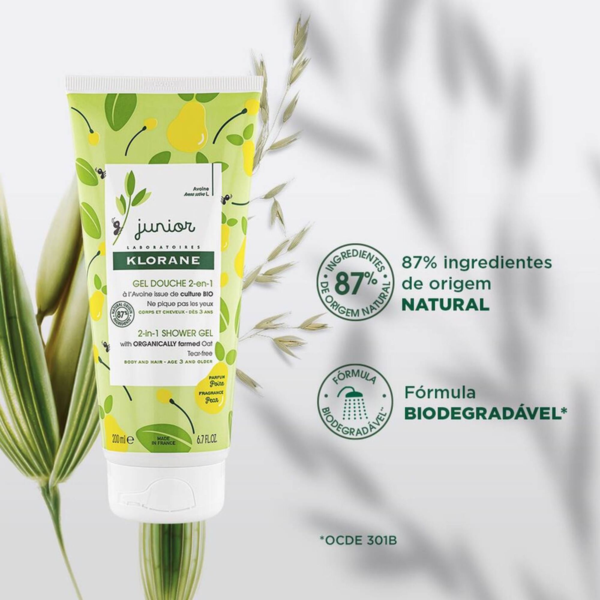Junior 2-in-1 Shower Gel Pear