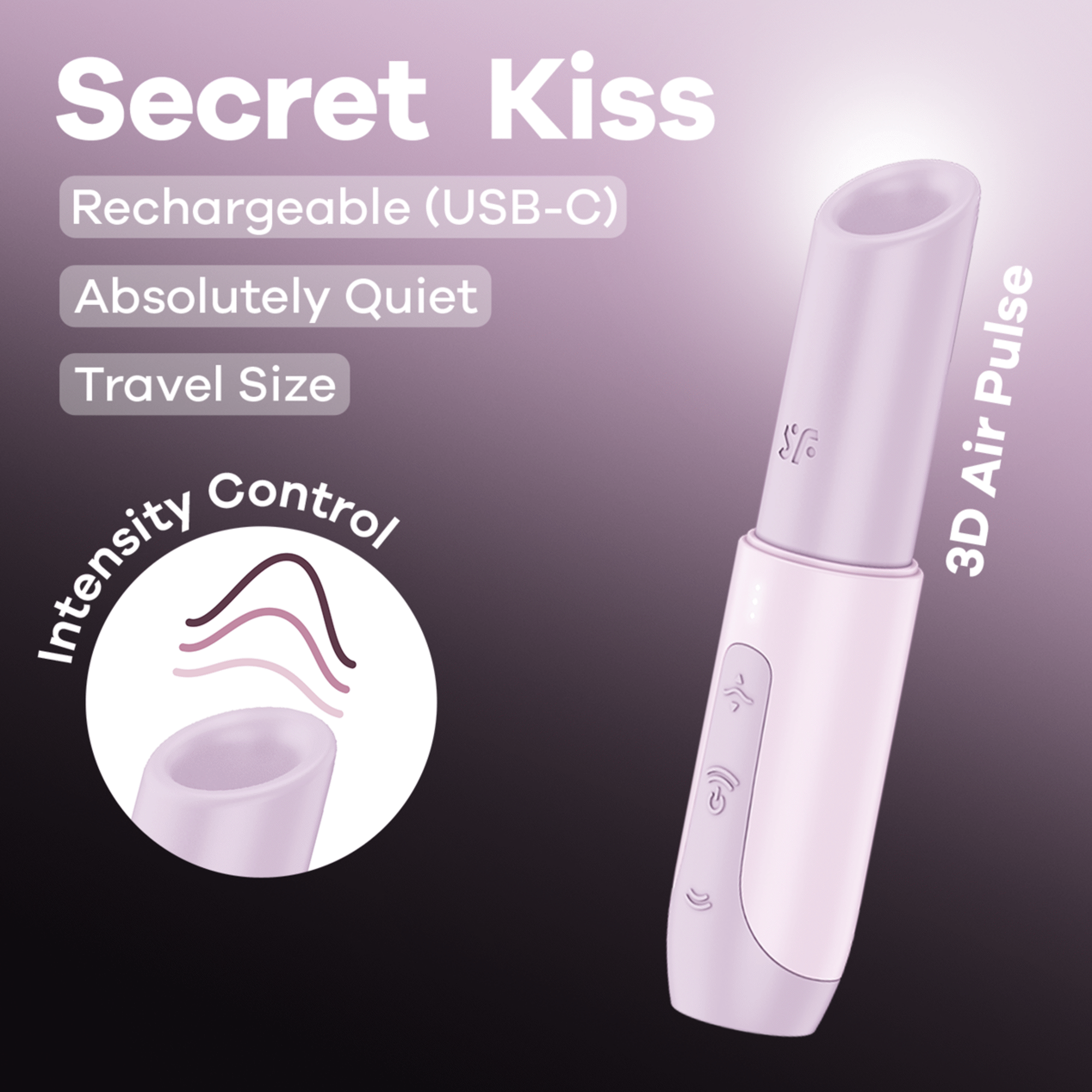 Air Pulse Vibrator Secret Kiss