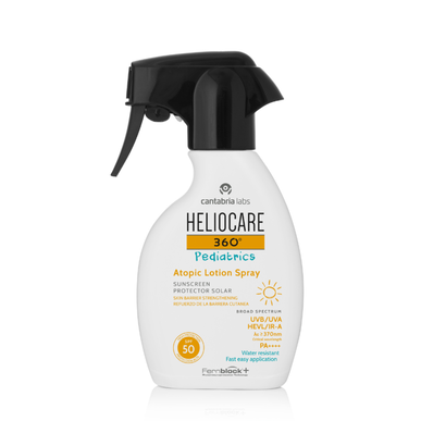 Loção Spray Atópica SPF 50+ 360ºPediatrics Wells