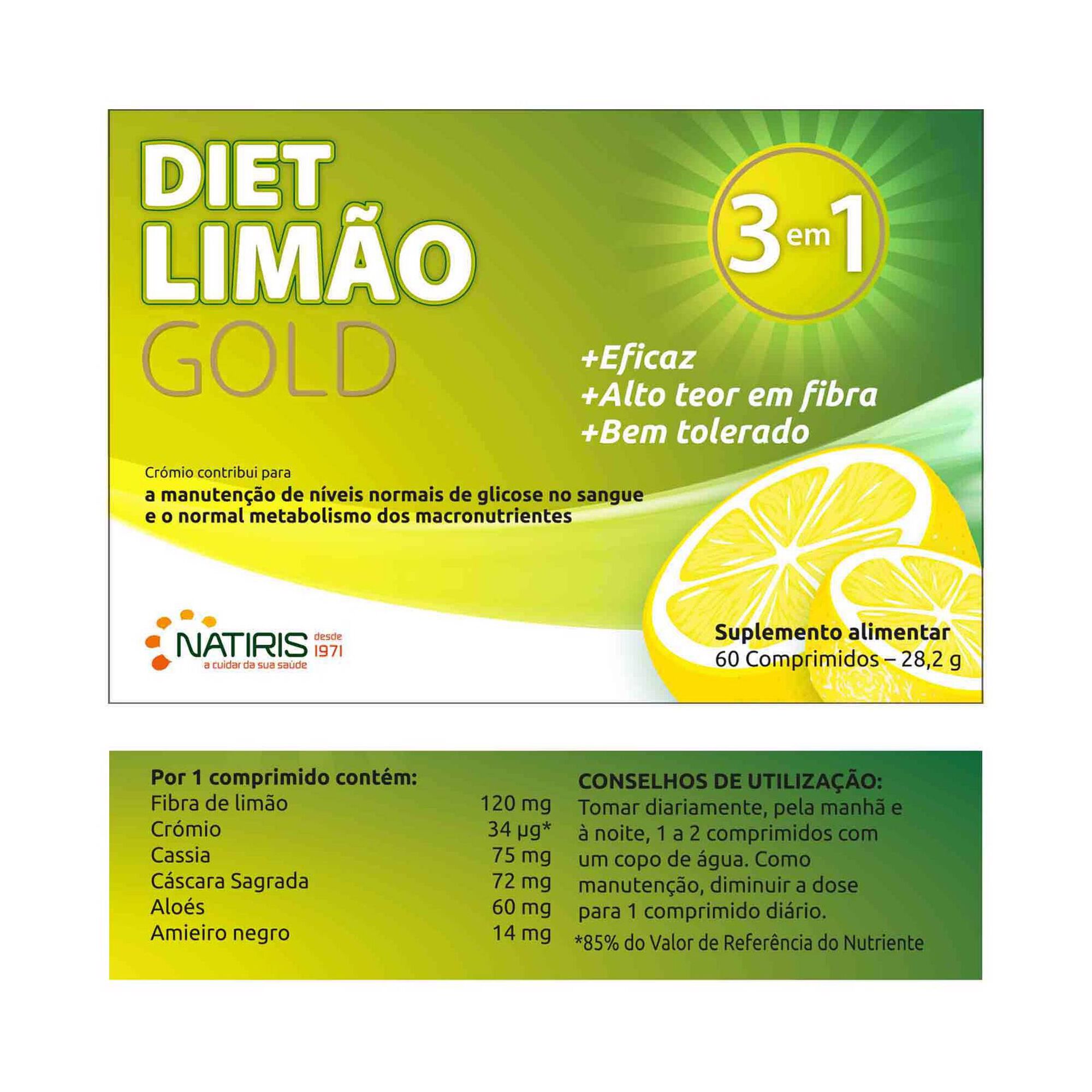 Pack Diet Limão Gold 25% Desconto