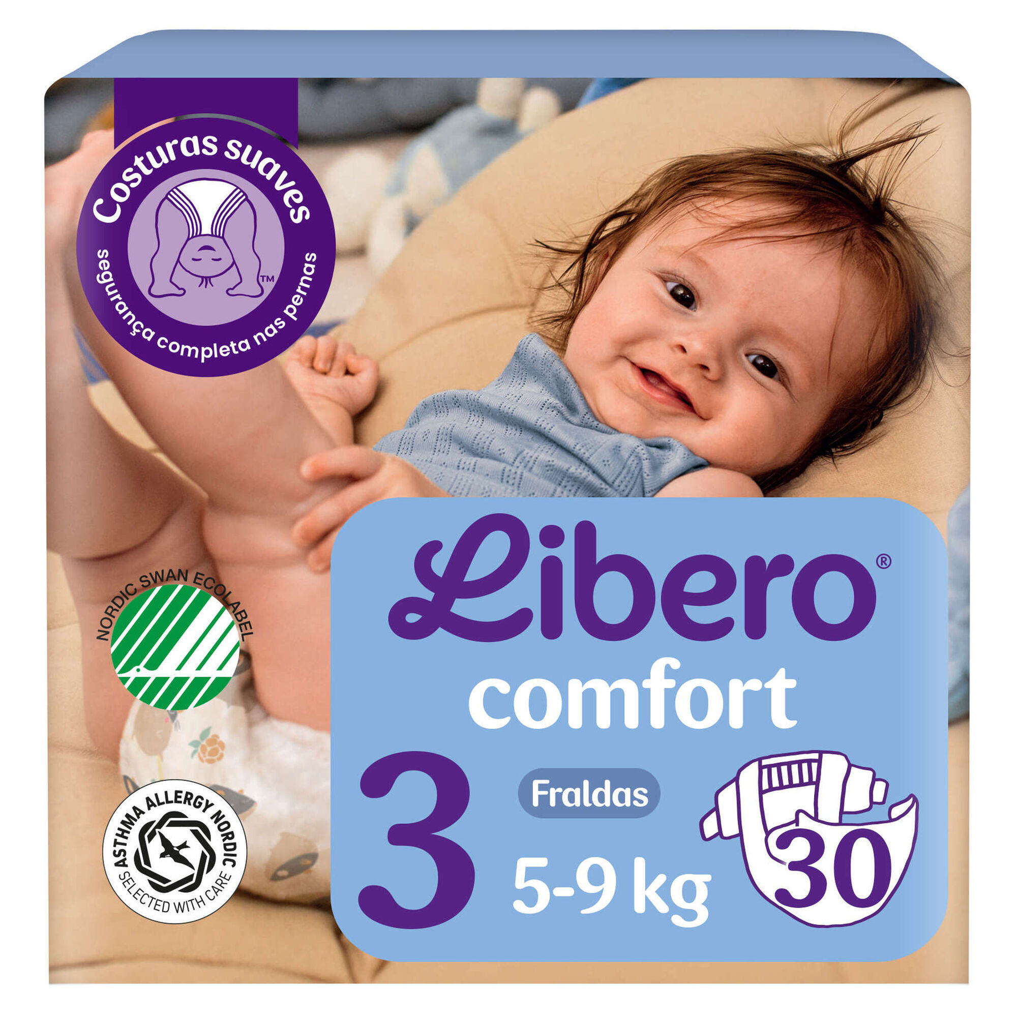 Fralda Comfort T3 5-9 Kg