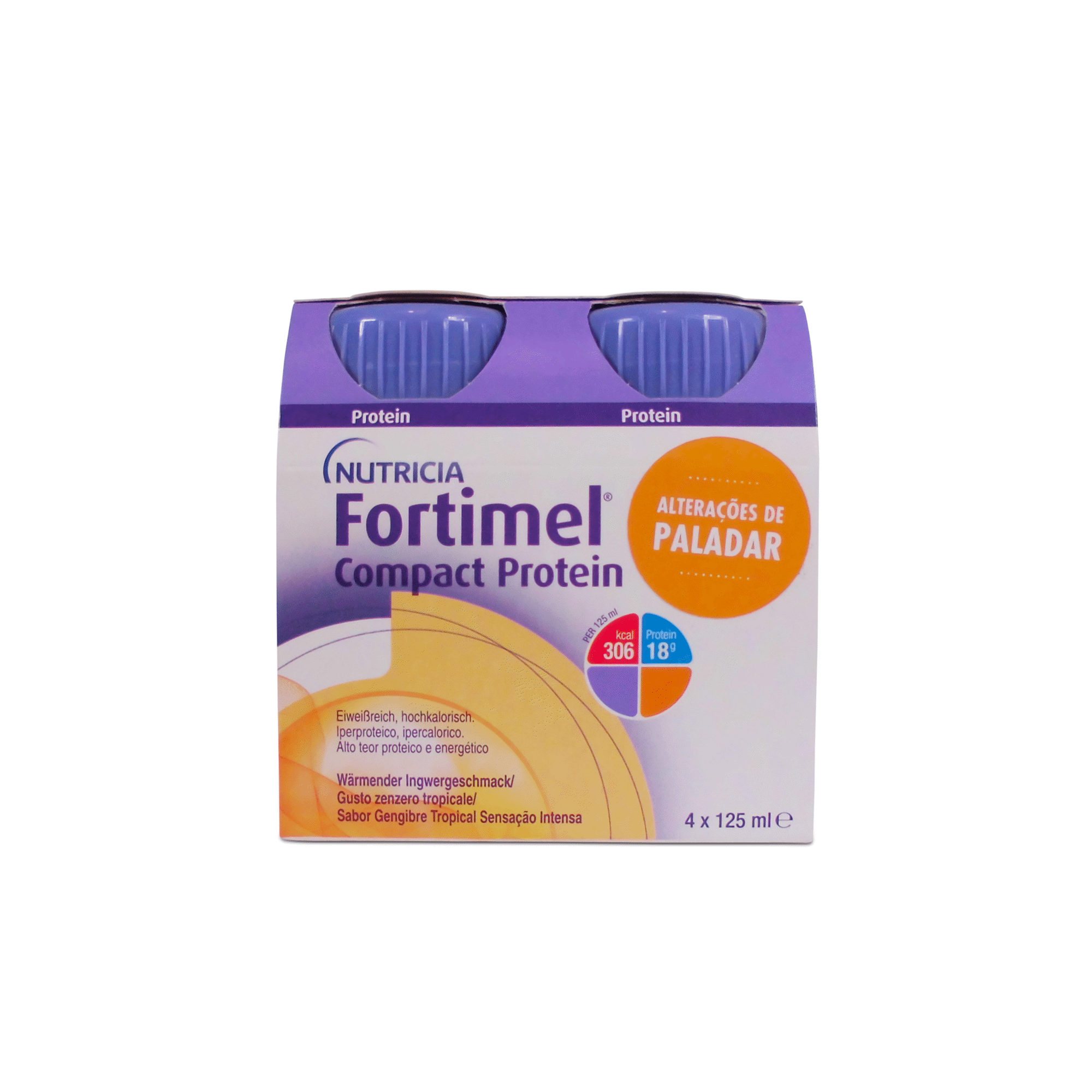 Fortimel Compact Protein Gengibre Tropical