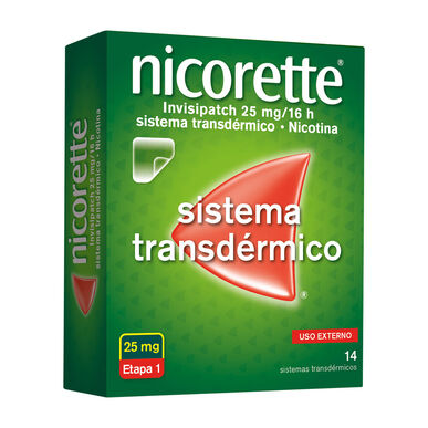 Nicorette Invisipatch 25 mg/16h Wells Image 1