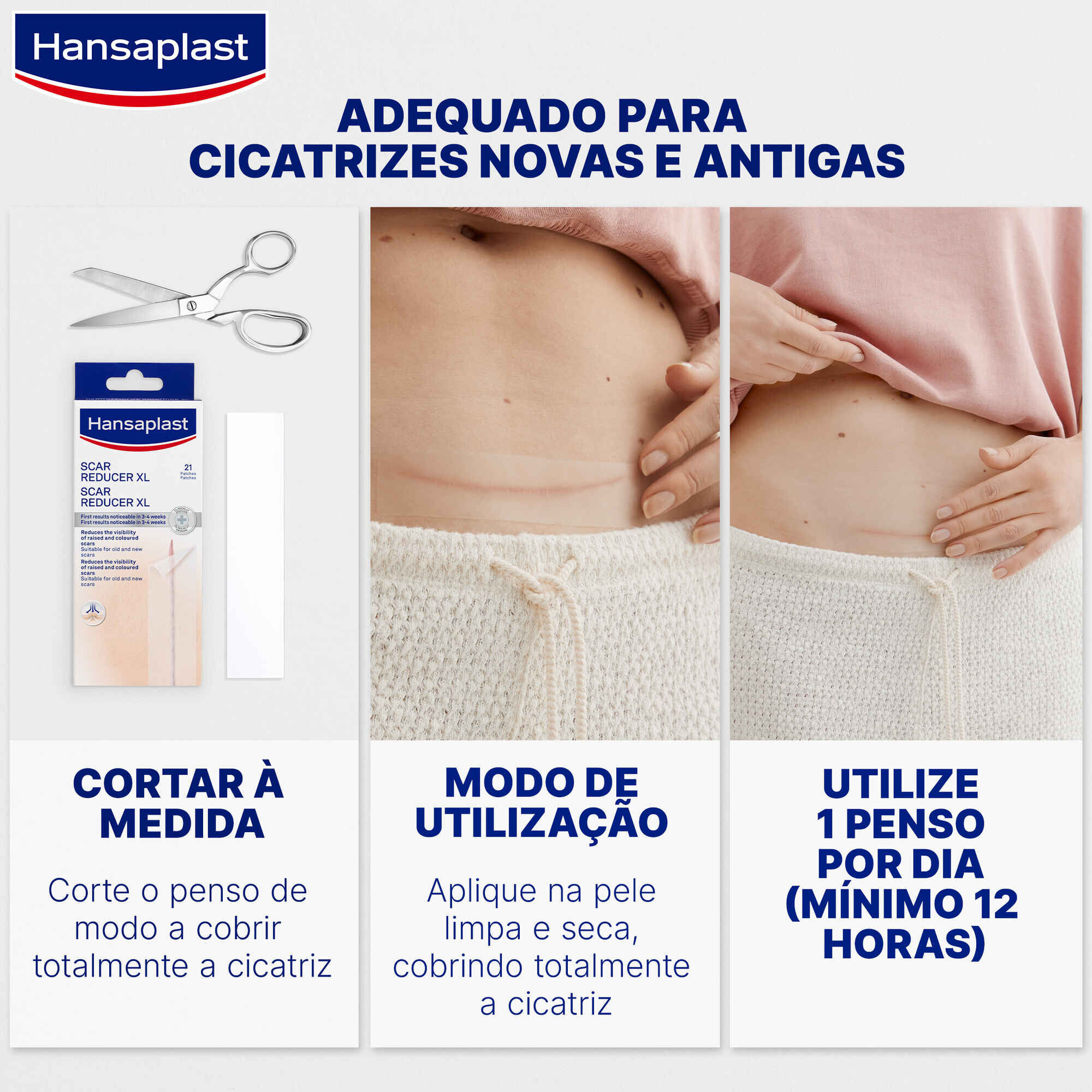 Pensos Redutores de Cicatrizes XL