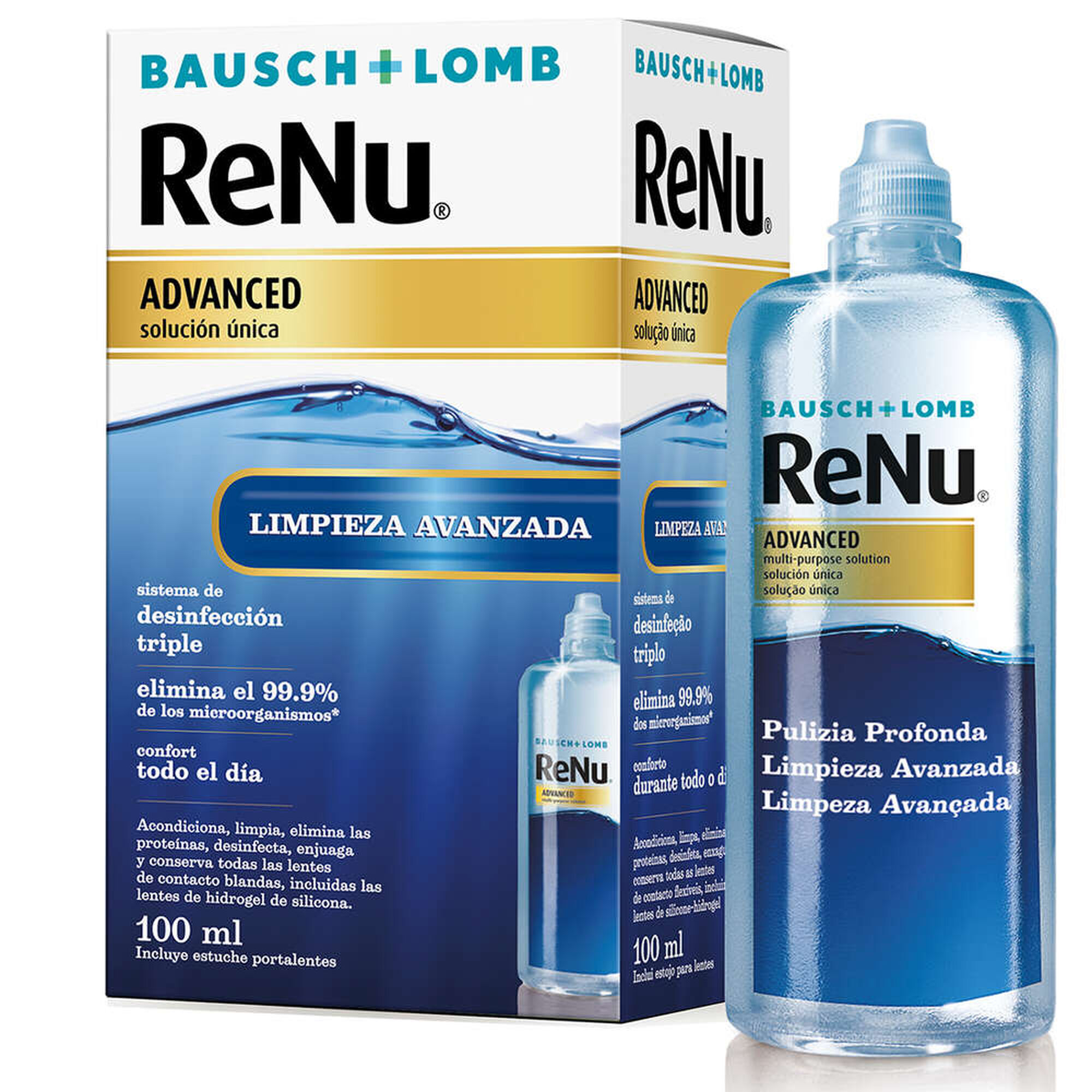 Renu Advanced Limpeza Avançada