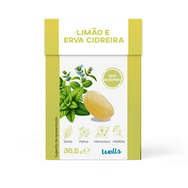 Rebuçados Limão e Erva Cidreira Wells Image 1