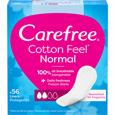 Cotton Feel Normal Protegeslips Air Breathable Wells