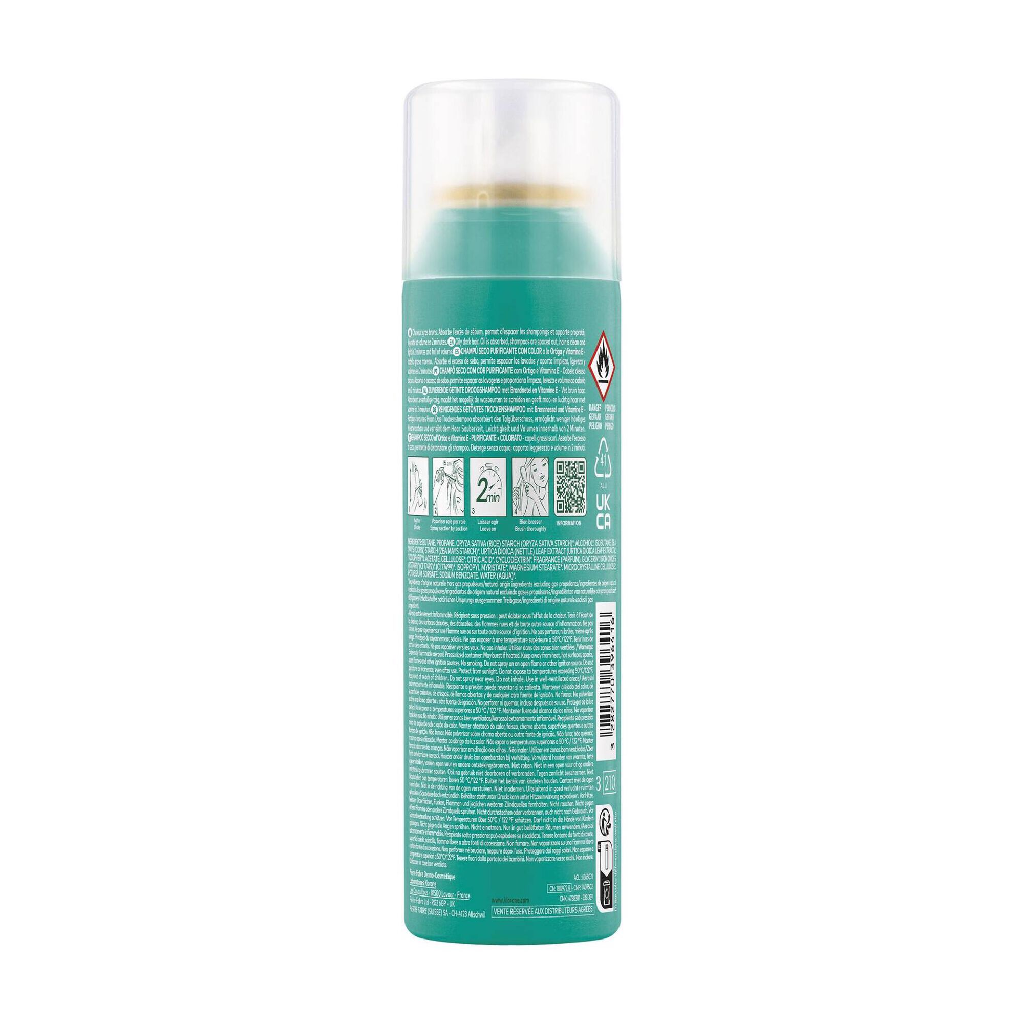Nettle & Vitamin E Oil Control Dry Shampoo