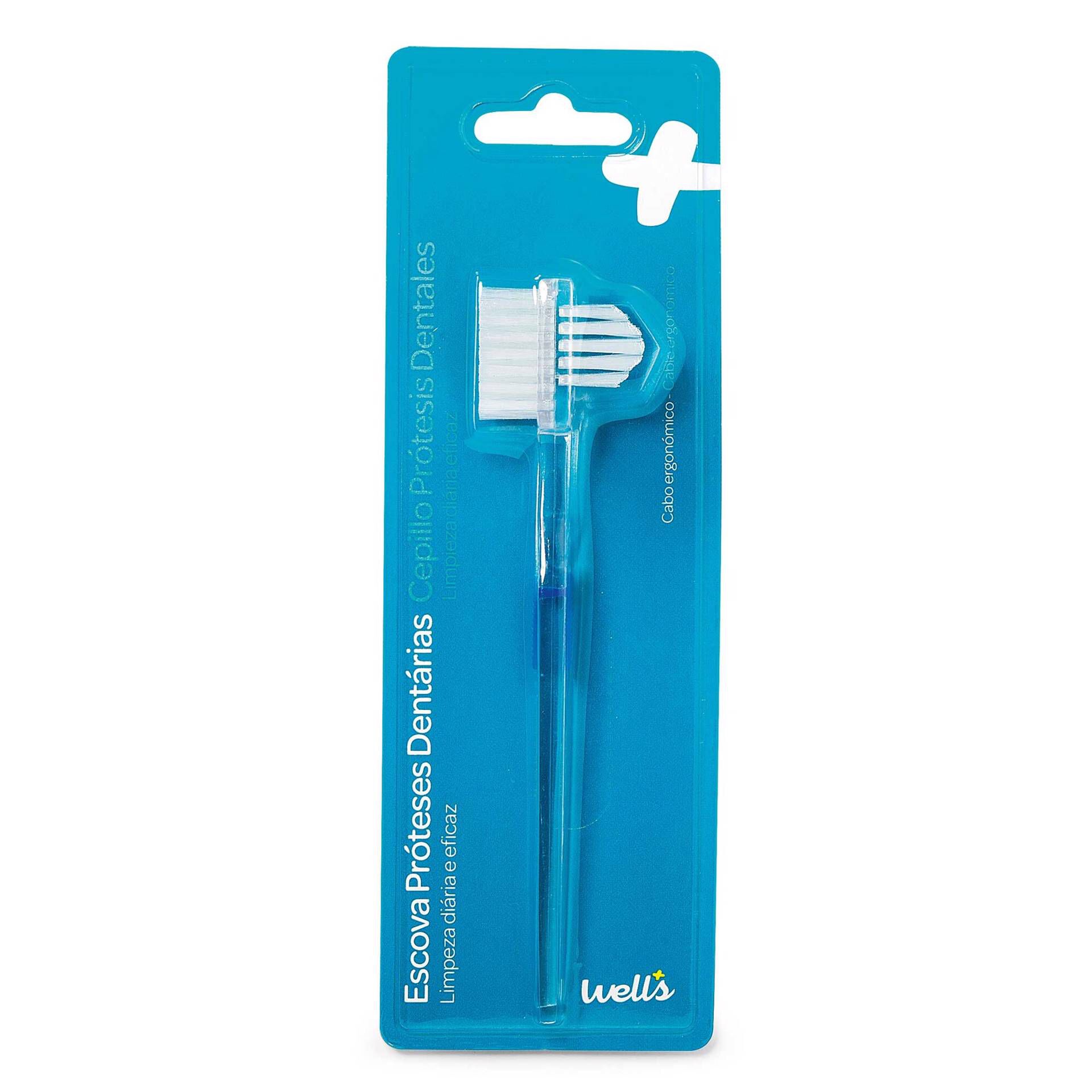 WELLS - Escova Próteses Dentárias Escova Próteses Dentárias