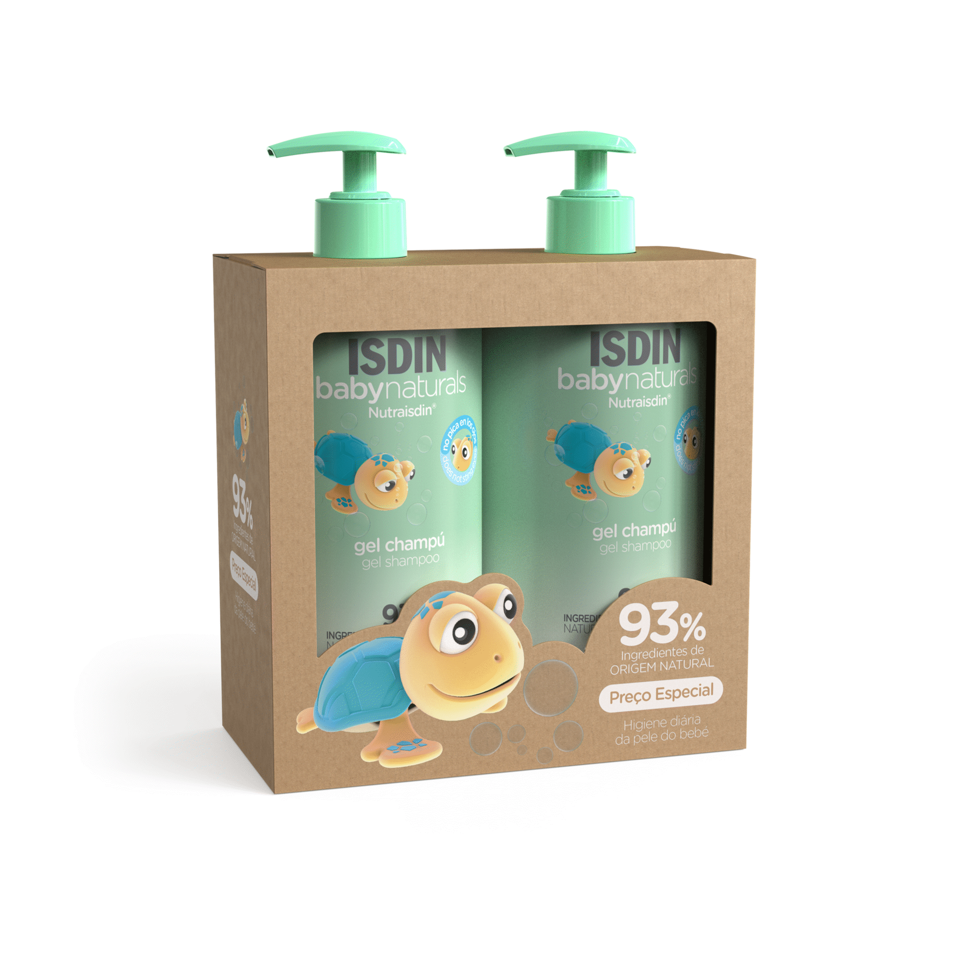Pack Higiene Diária Pele Bebé Baby Naturals