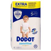 Fraldas de Bebé Sensitive 12-17 kg T5+ Wells Image 2