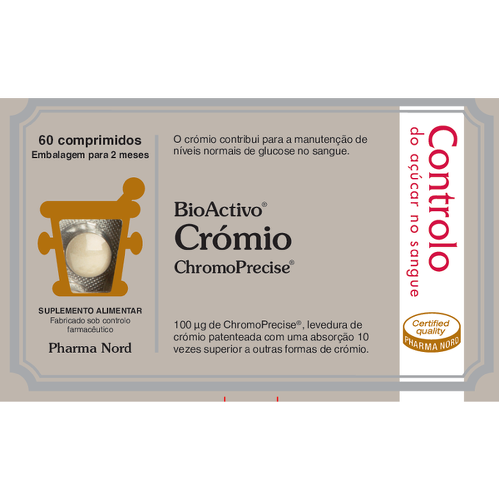 Suplemento Metabolismo Normal Crómio