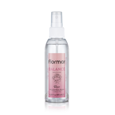 Spray Primer Set & Refresh Balance Rose Flormar 125 ml