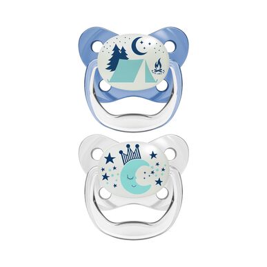 Chuchas Noturnas Silicone 6-18M Prevent Azul Wells