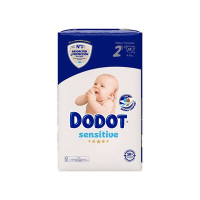 Fraldas de Bebé Sensitive 4-8 kg T2