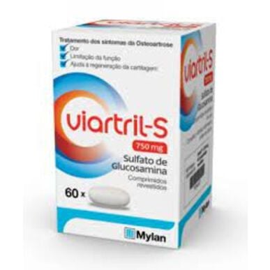 Viartril-S Comprimidos Revistidos Osteoartrose Wells