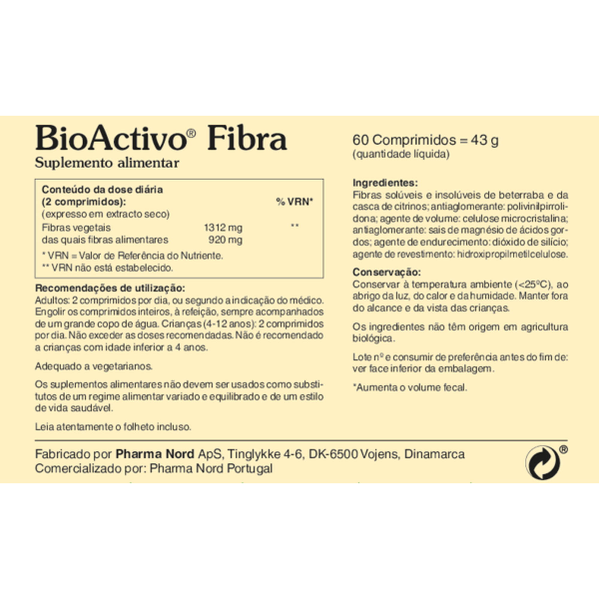 Suplemento Favorece a Digestão Fibra